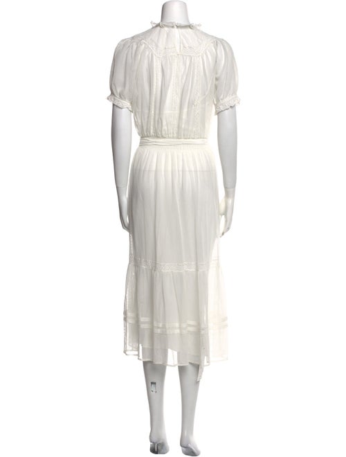 St. Roche Mock Neck Long Dress