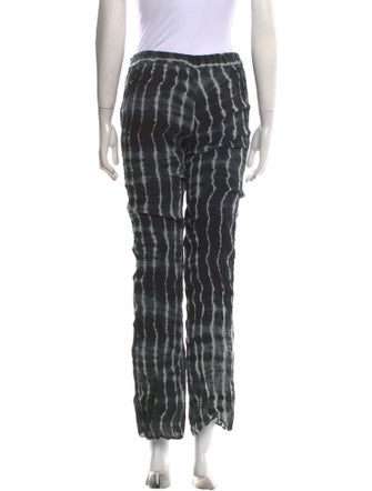 St. Roche Tie-Dye Print Straight Leg Pants