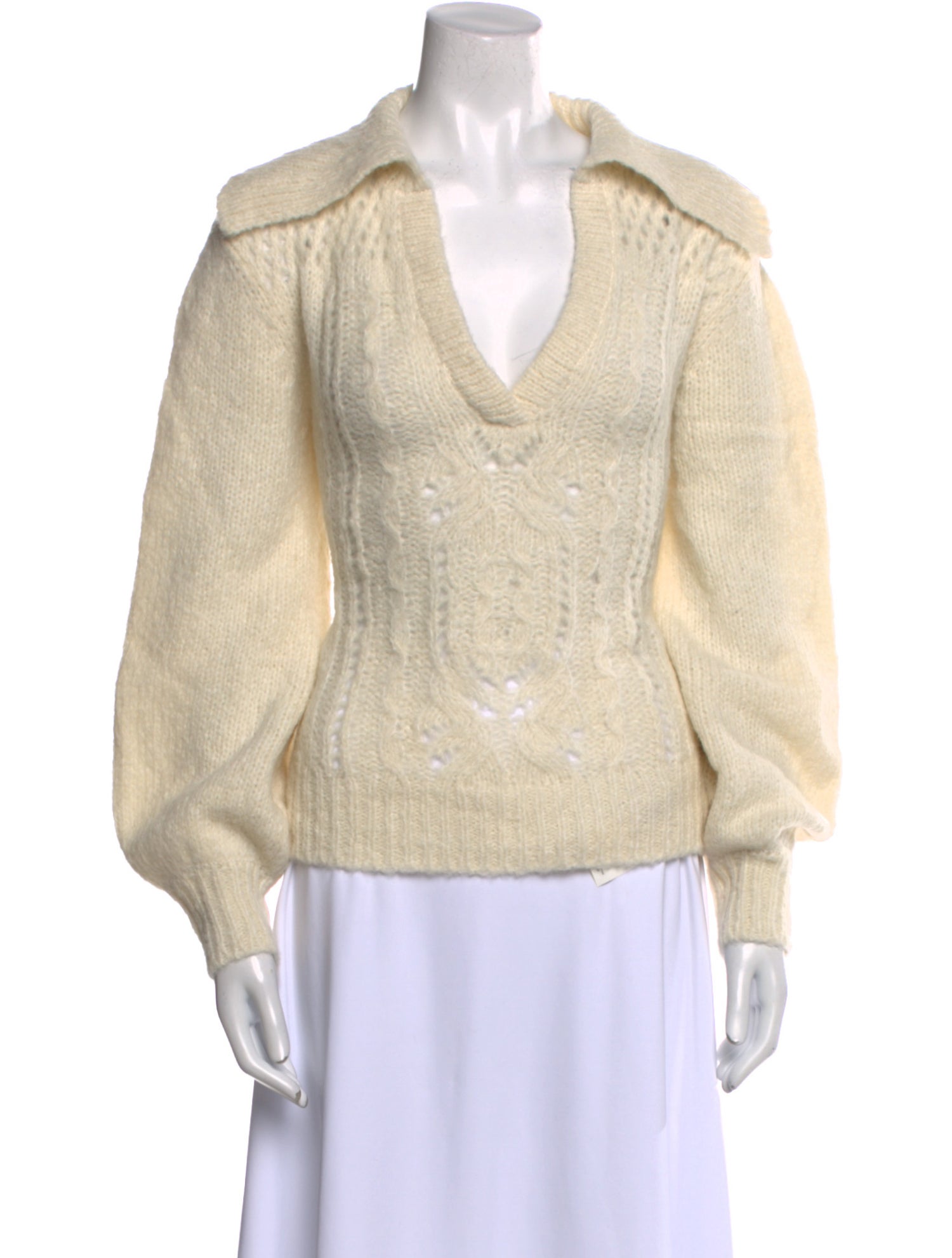 St. Roche Alpaca V-Neck Sweater