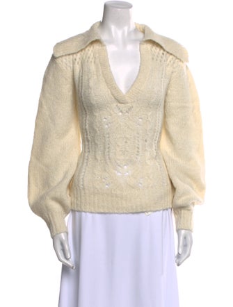 St. Roche Alpaca V-Neck Sweater