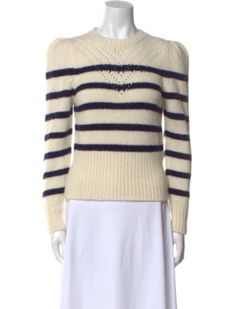 St. Roche Striped Crew Neck Sweater