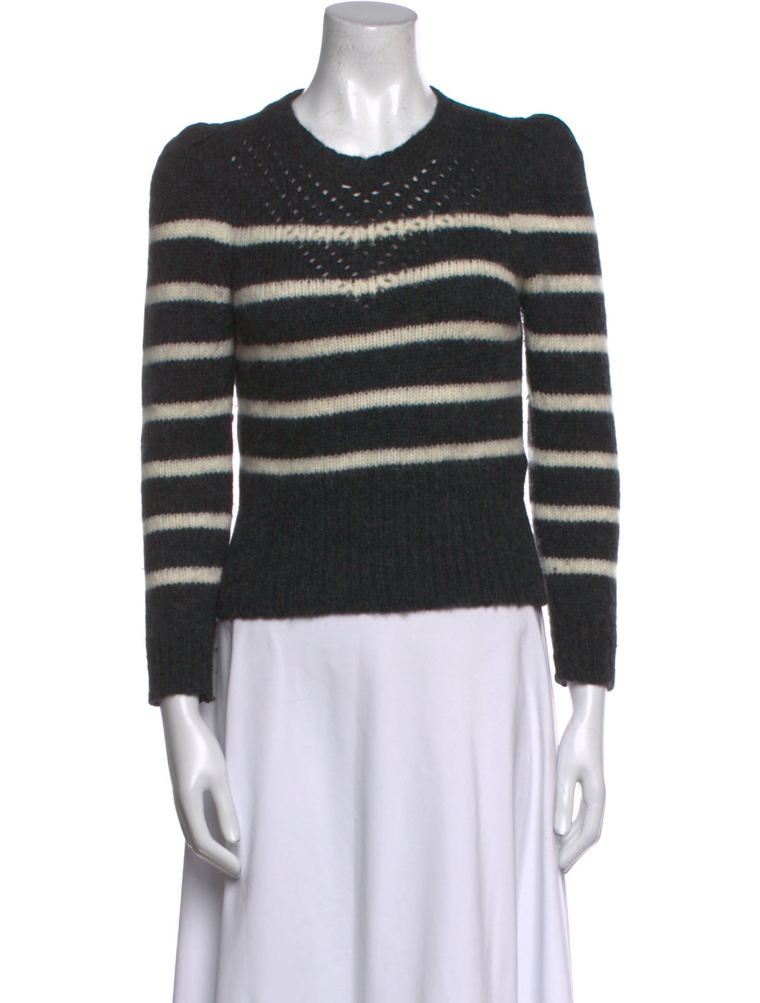 St. Roche Baby Alpaca Striped Sweater