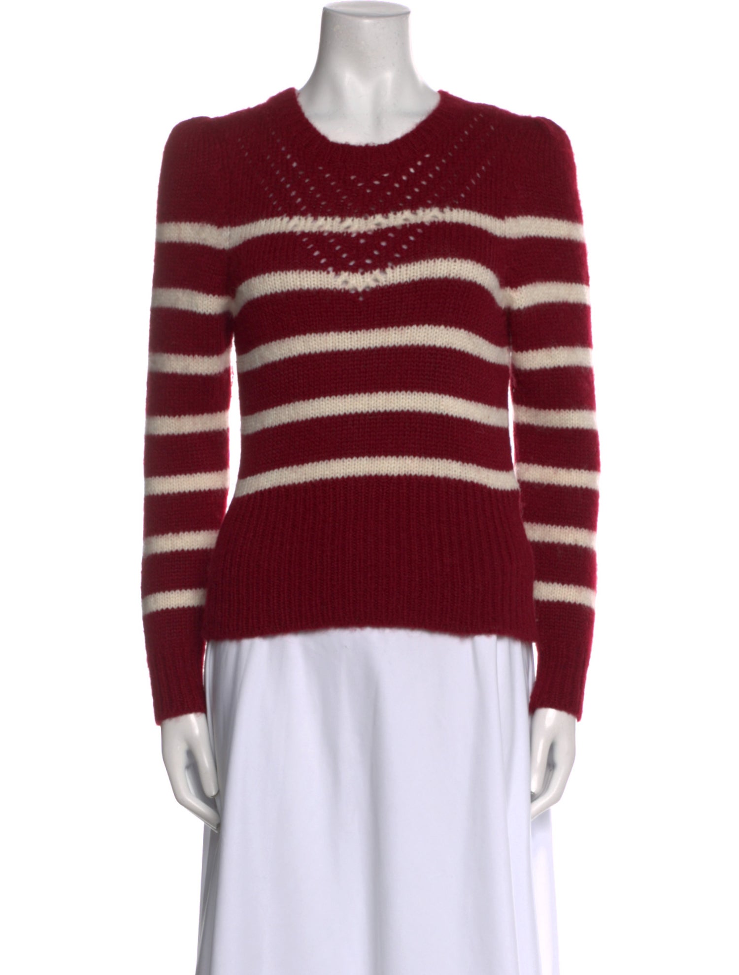 St. Roche Baby Alpaca Striped Sweater