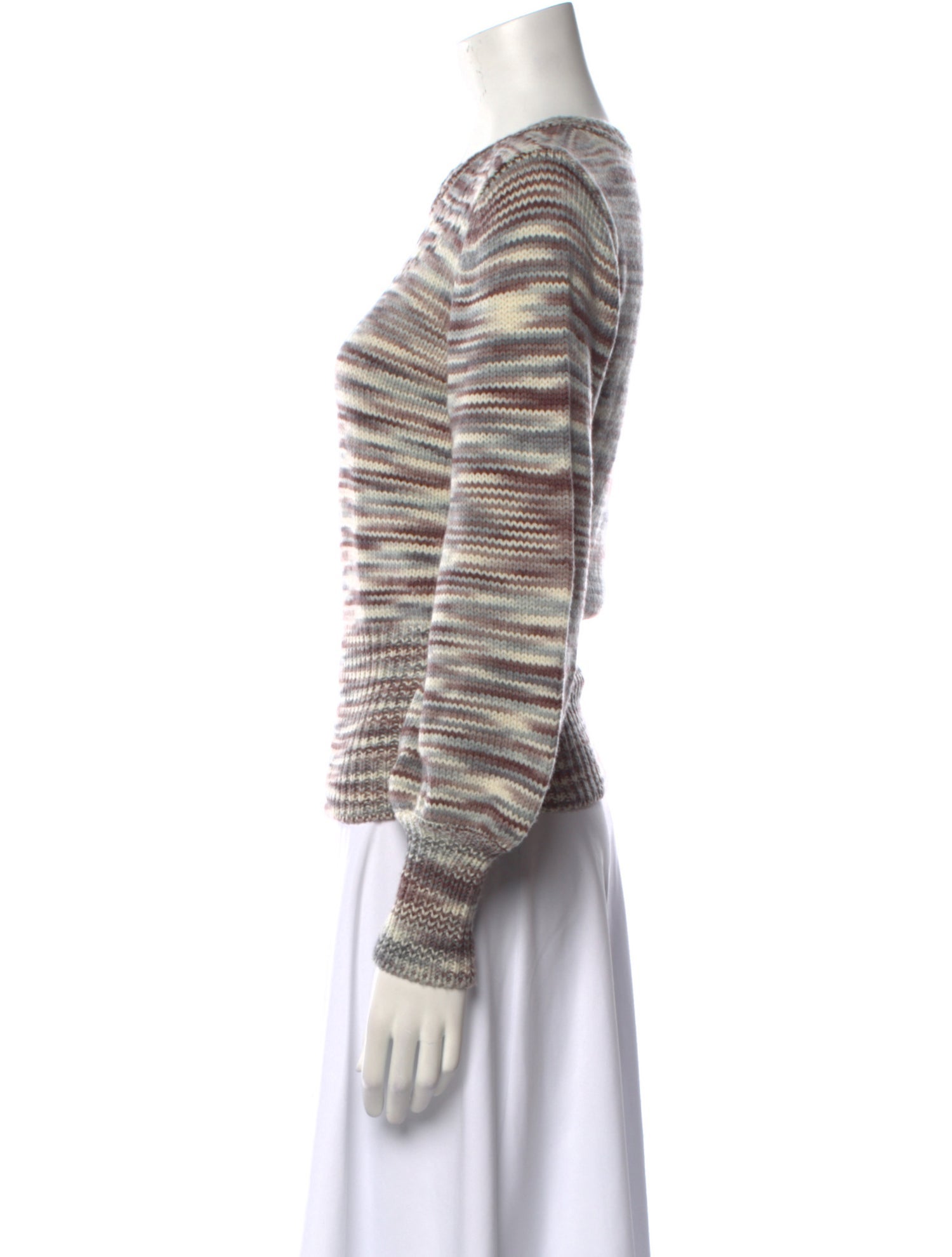 St. Roche Merino Wool Striped Sweater