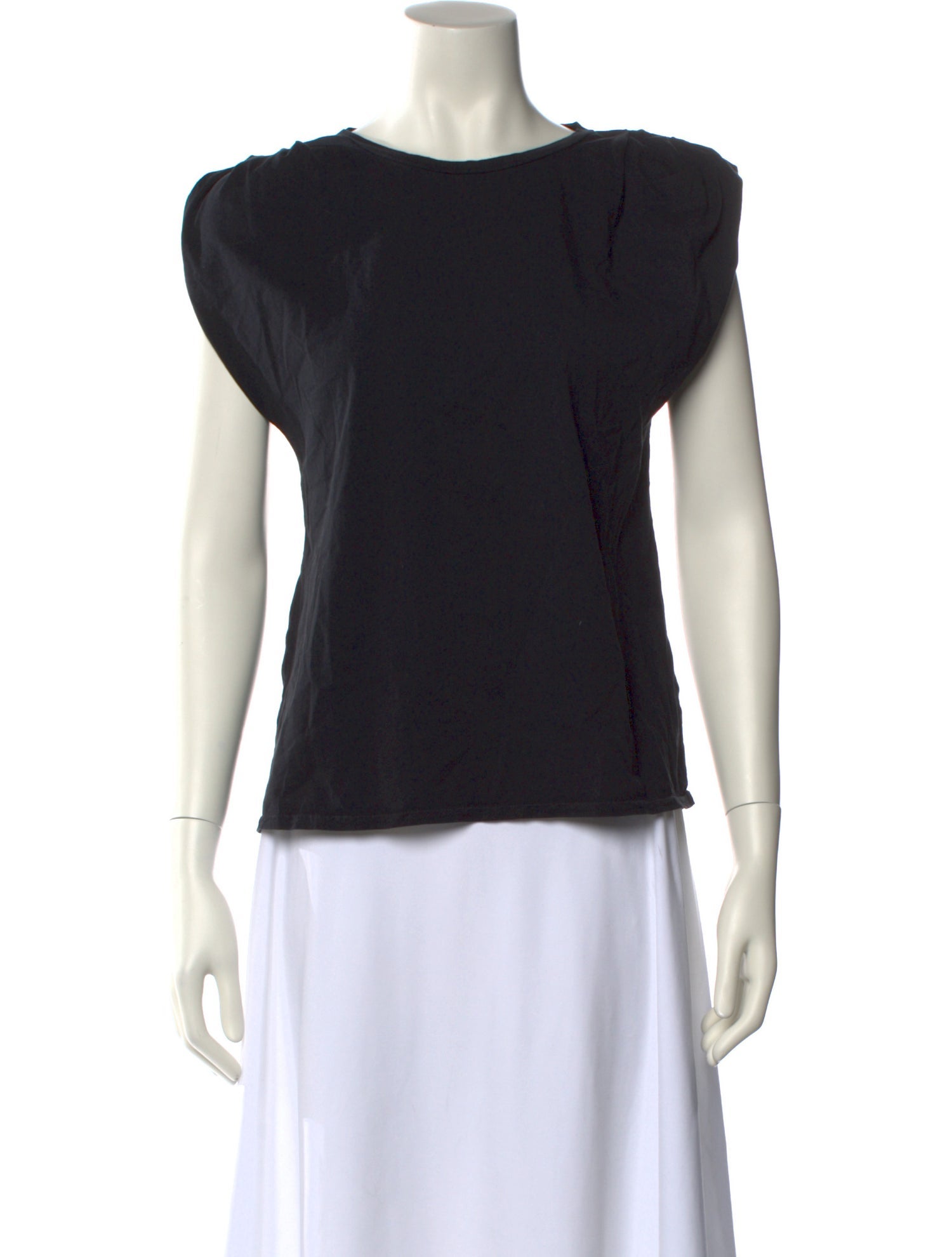 St. Roche Bateau Neckline Short Sleeve Top