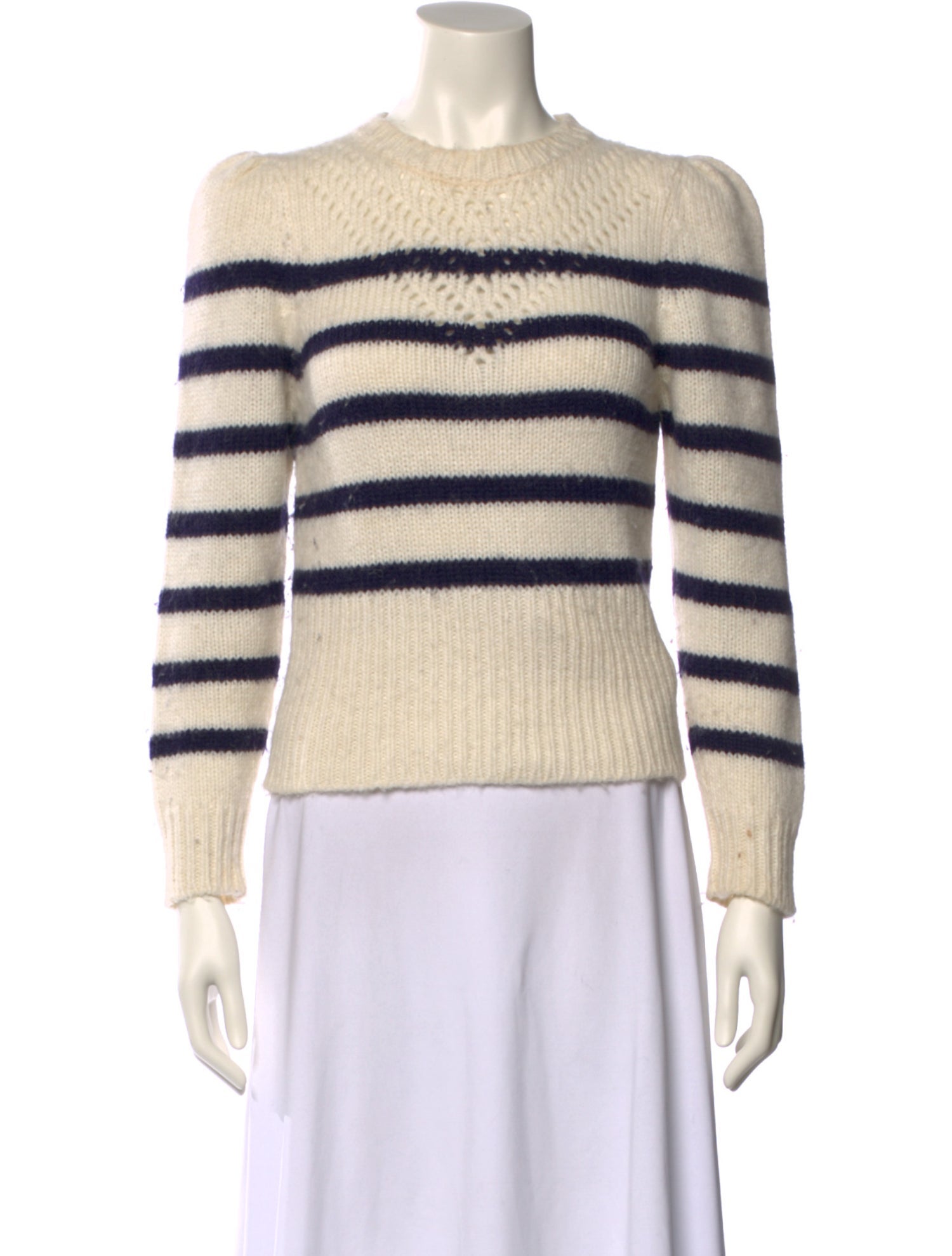 St. Roche Baby Alpaca Striped Sweater