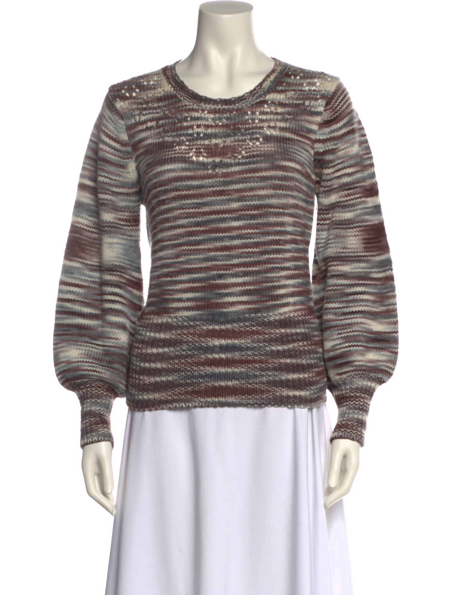 St. Roche Merino Wool Striped Sweater