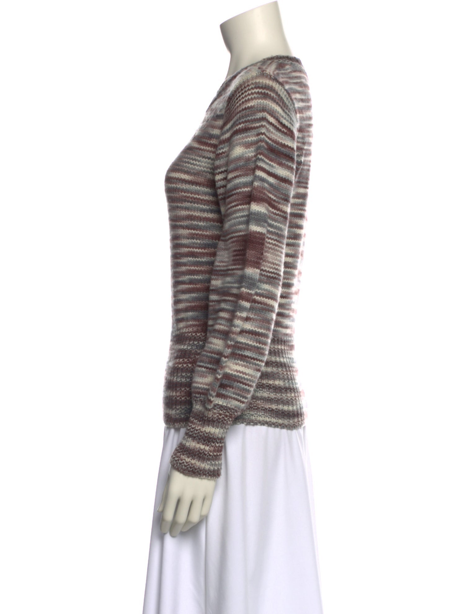 St. Roche Merino Wool Striped Sweater