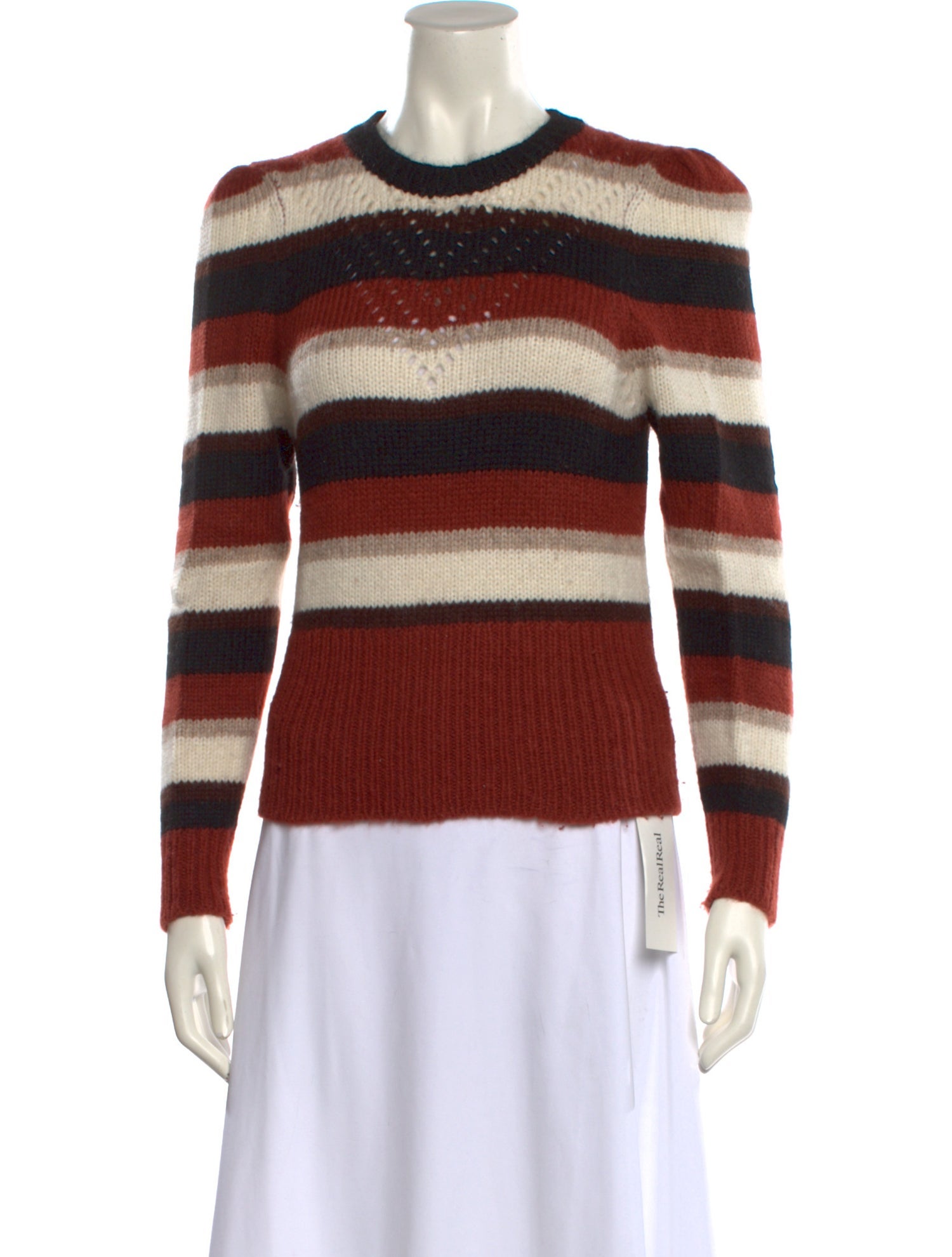St. Roche Baby Alpaca Striped Sweater