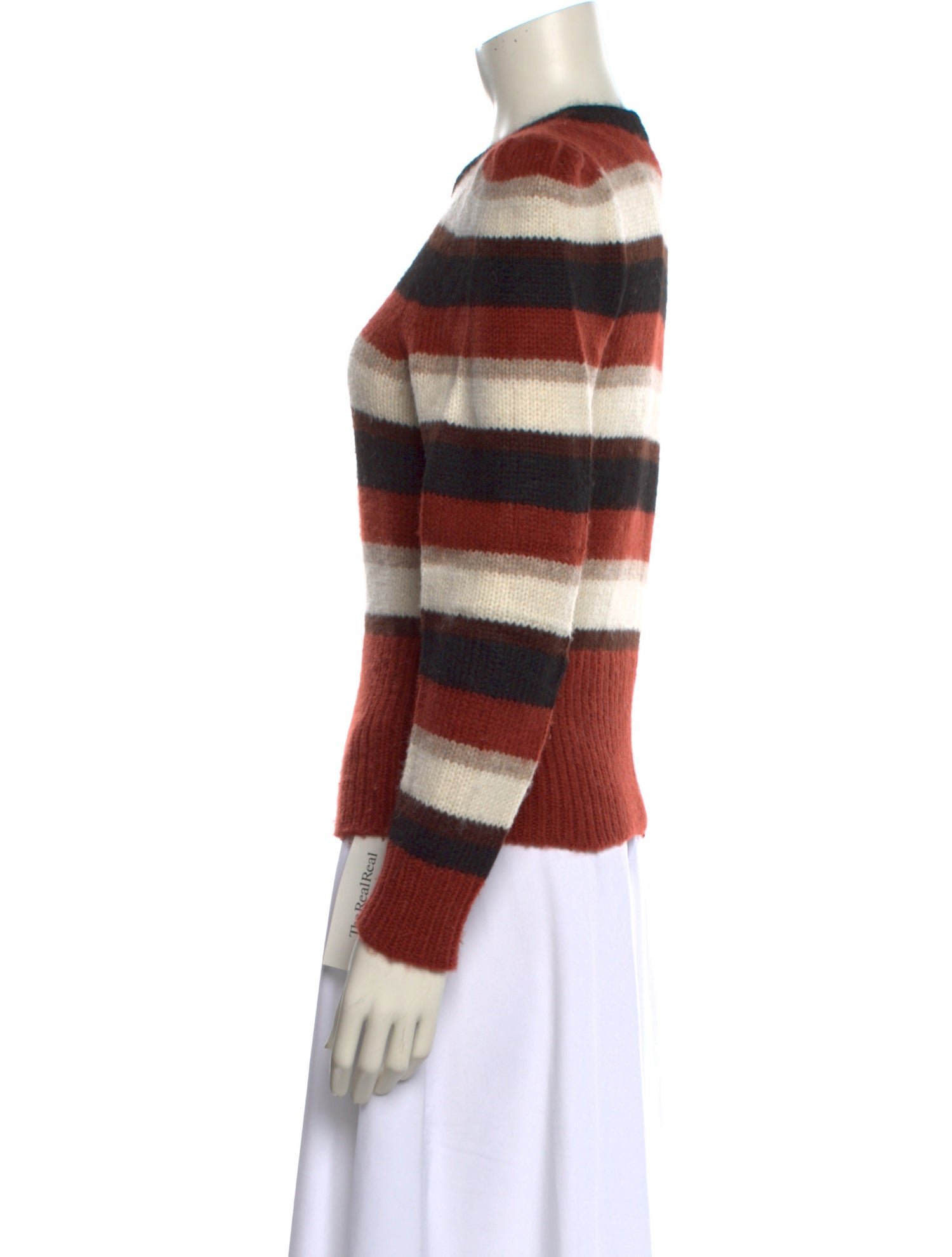 St. Roche Baby Alpaca Striped Sweater