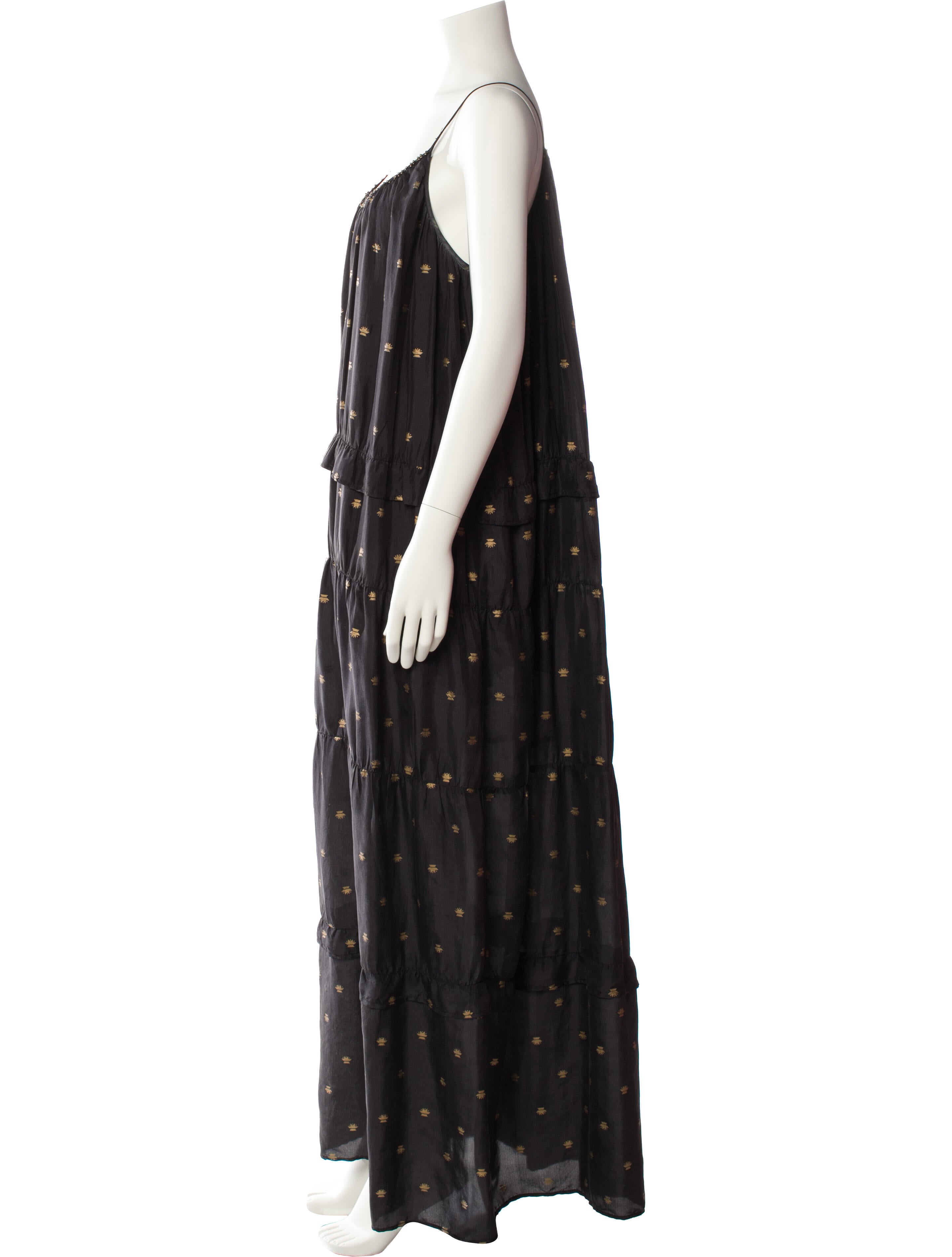 St. Roche Silk Long Dress