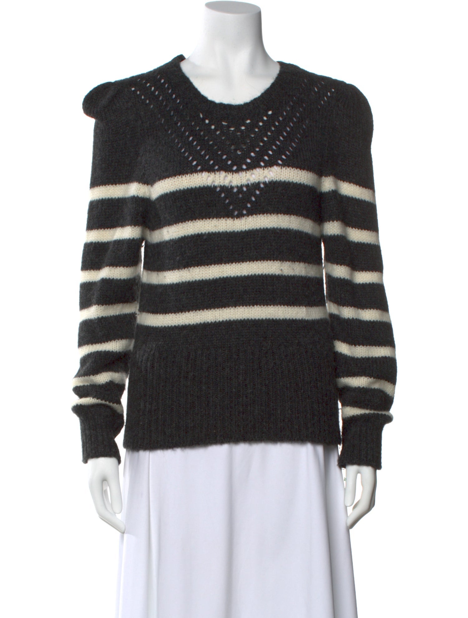 St. Roche Baby Alpaca Striped Sweater