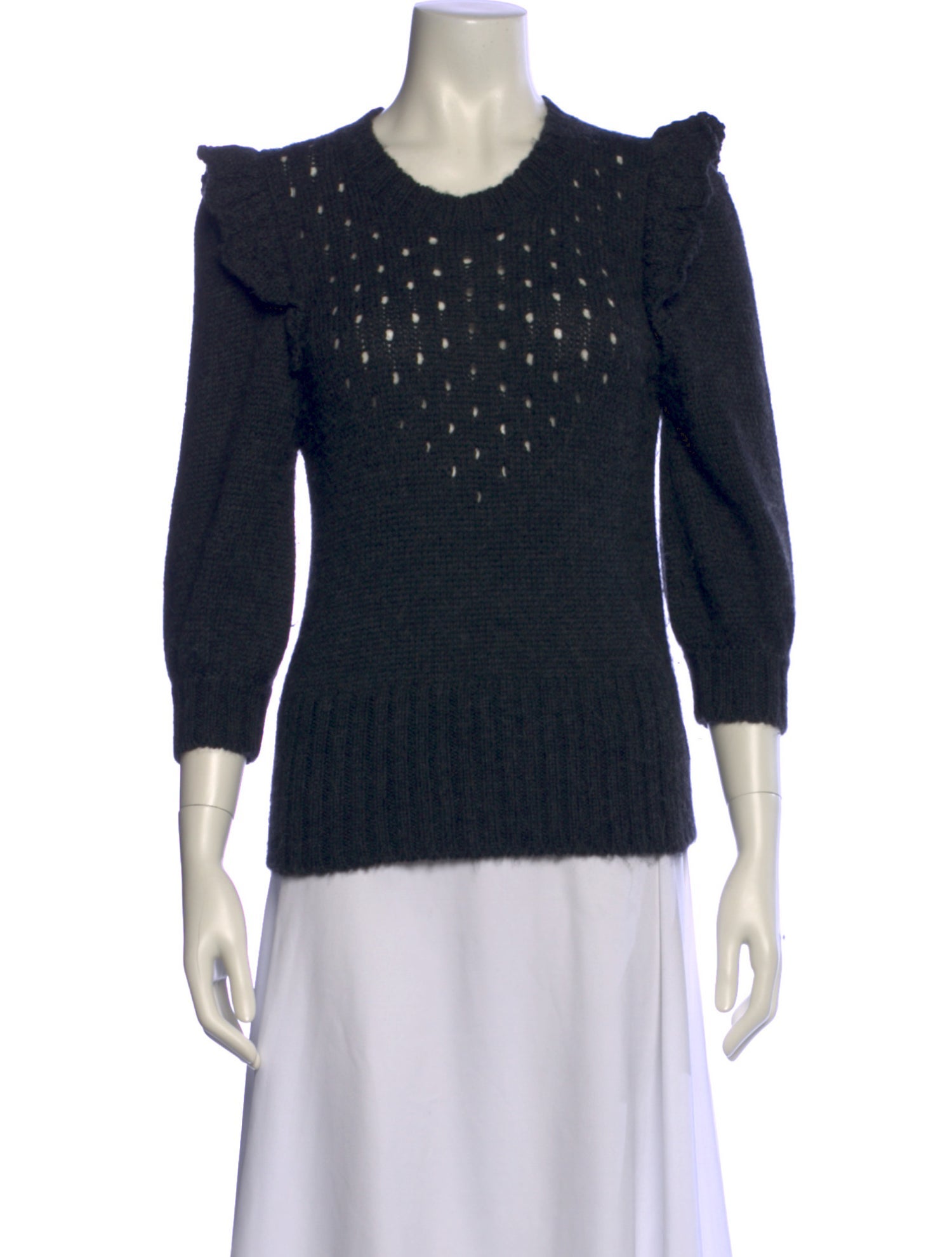 St. Roche Baby Alpaca Scoop Neck Sweater