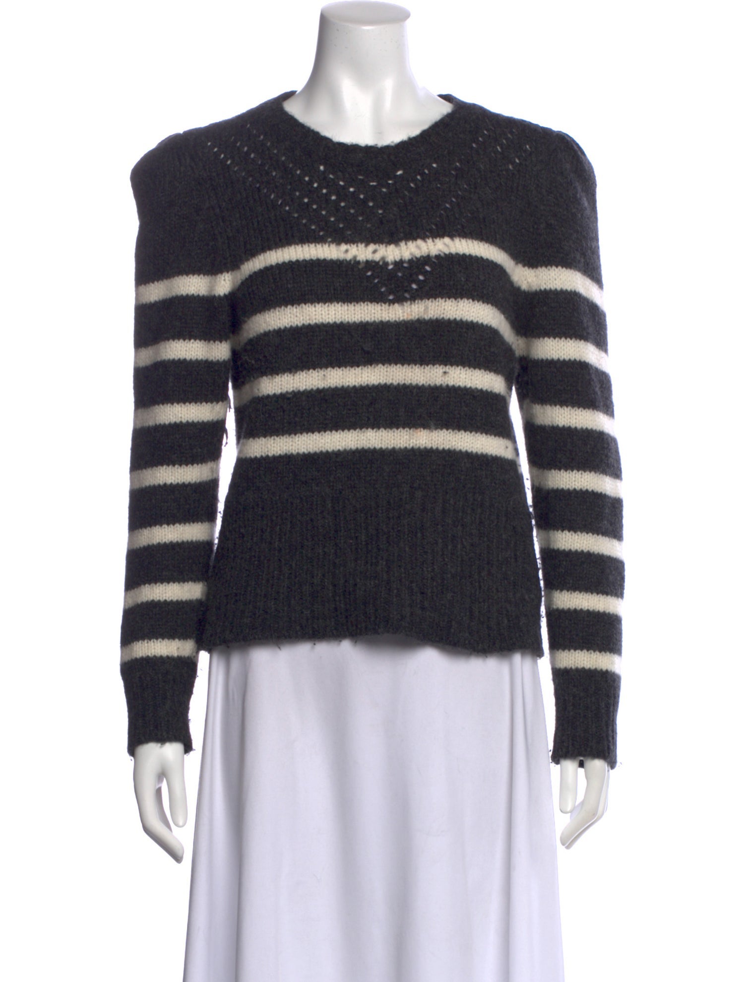 St. Roche Baby Alpaca Striped Sweater