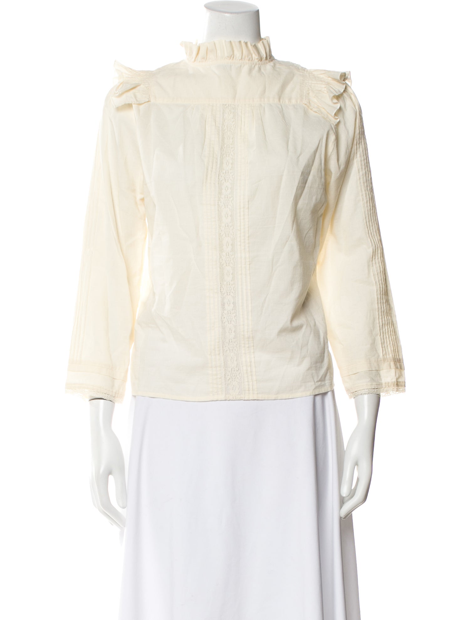 St. Roche Three-Quarter Sleeve Blouse