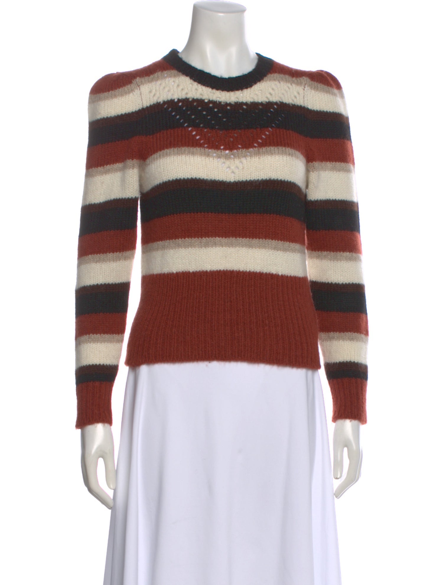 St. Roche Baby Alpaca Striped Sweater