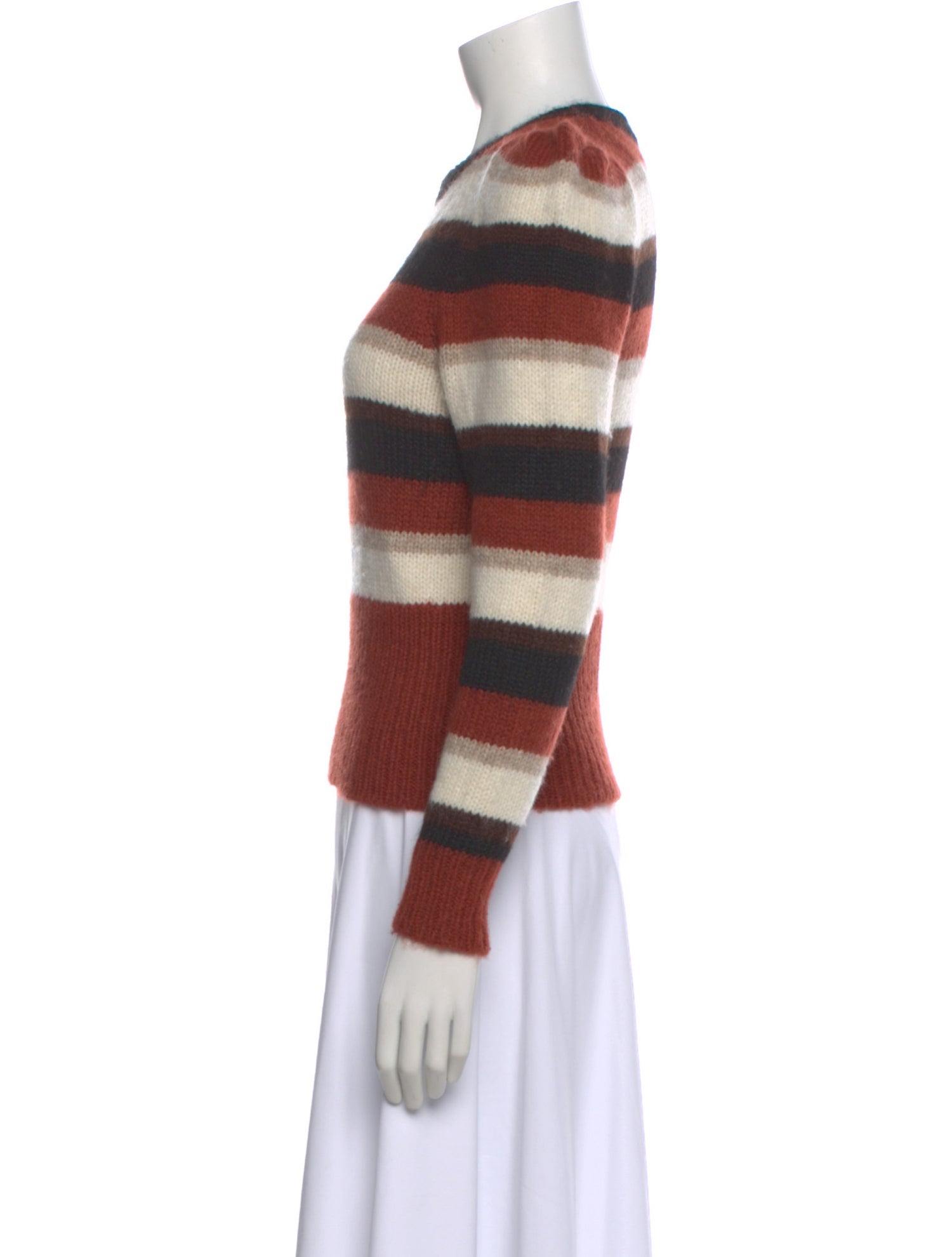 St. Roche Baby Alpaca Striped Sweater