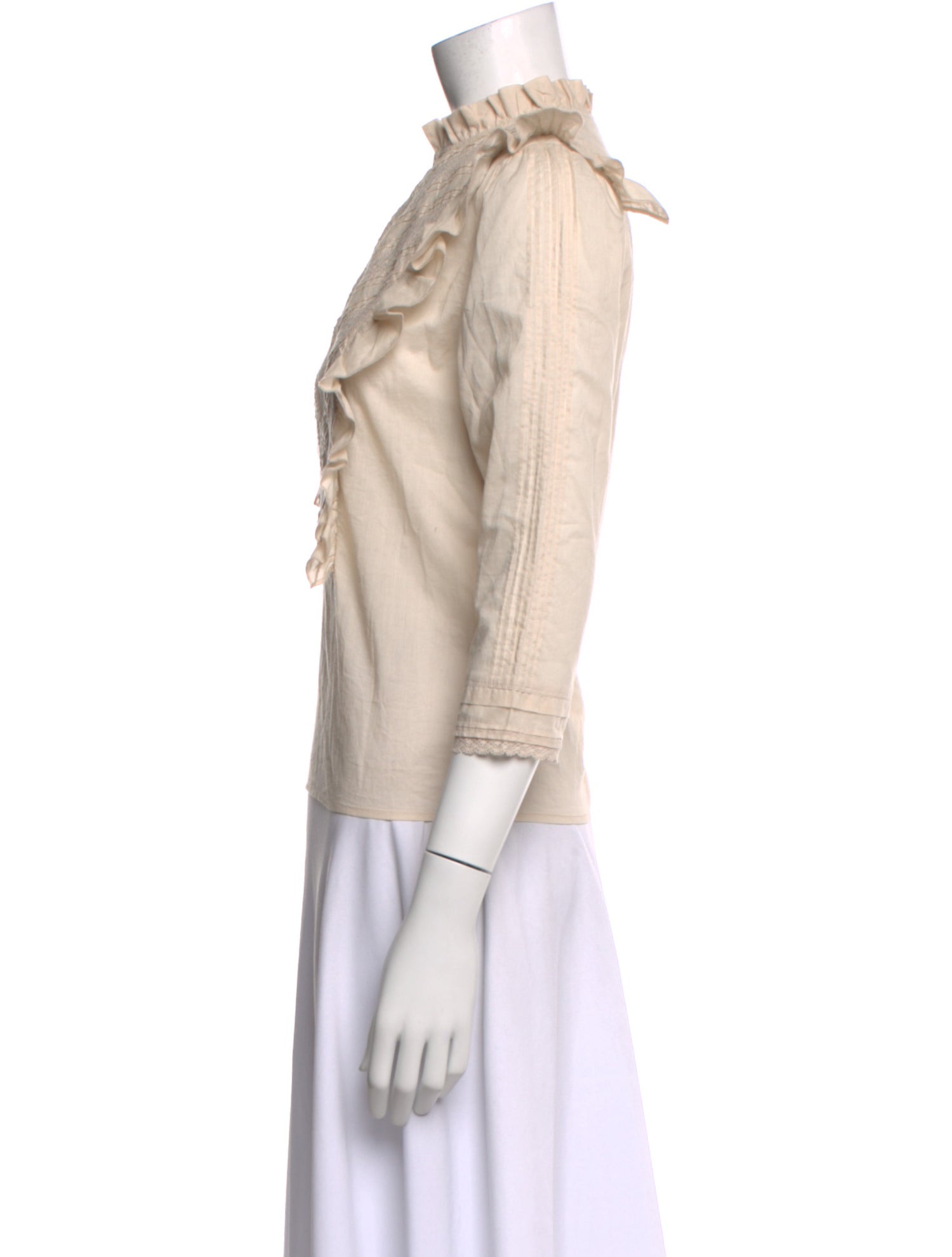 St. Roche Three-Quarter Sleeve Blouse