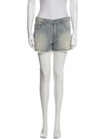 Sandrine Rose Striped Mini Shorts