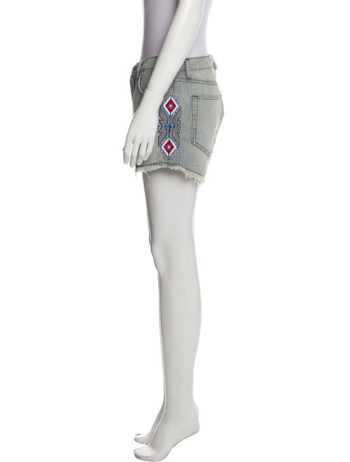 Sandrine Rose Striped Mini Shorts