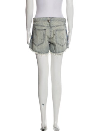 Sandrine Rose Striped Mini Shorts