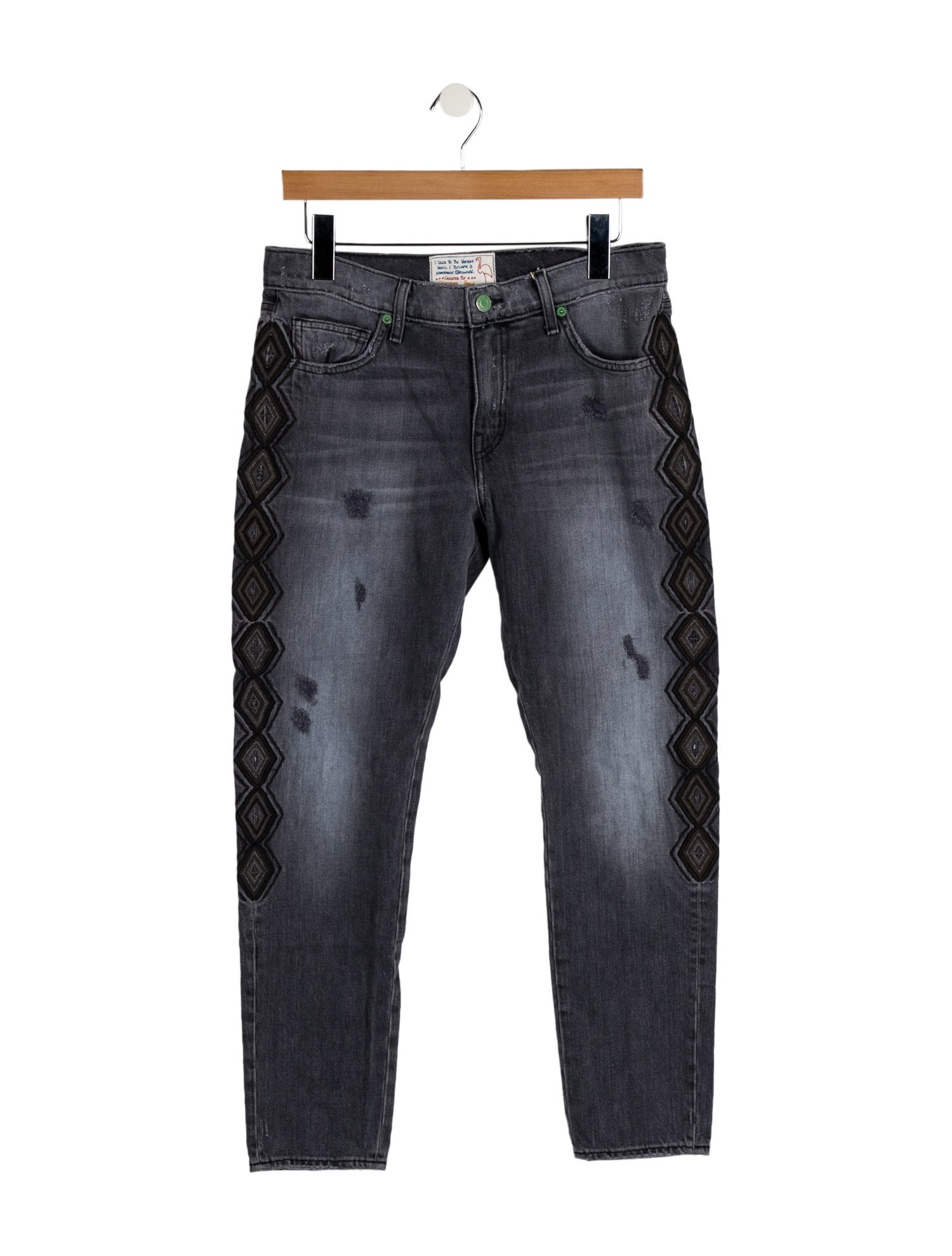 Sandrine Rose Mid-Rise Straight Leg Jeans w/ Tags