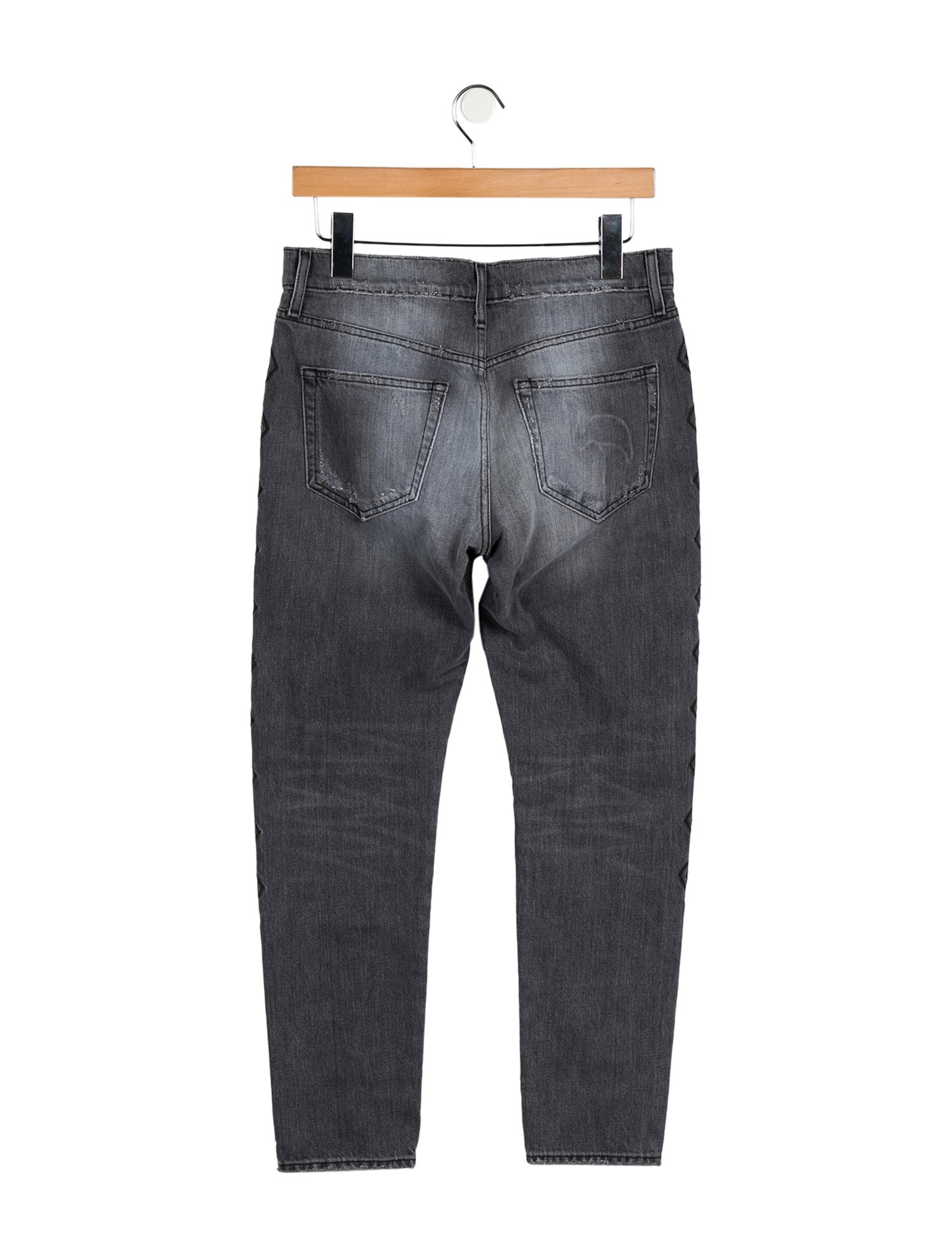 Sandrine Rose Mid-Rise Straight Leg Jeans