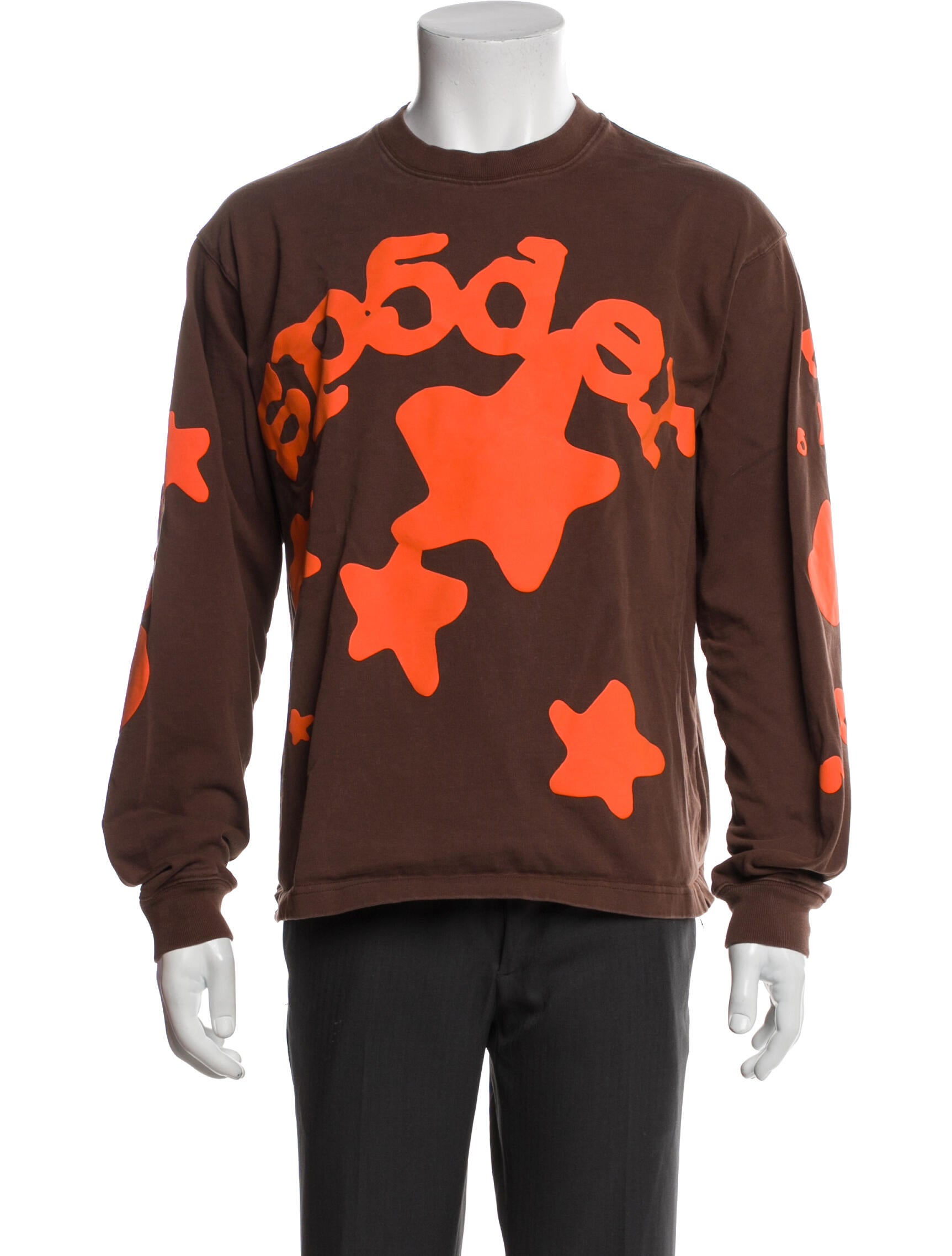 Sp5der Printed Crew Neck T-Shirt