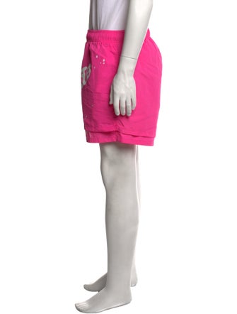 Spider Worldwide x Young Thug Graphic Print Shorts