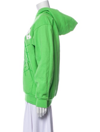 Sp5der Graphic Print Crew Neck Sweatshirt