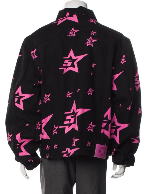 Sp5der Printed Trucker Jacket