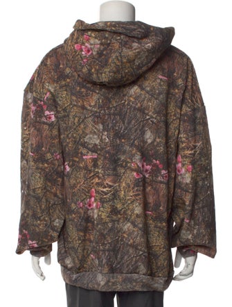 Sp5der Graphic Print Crew Neck Hoodie