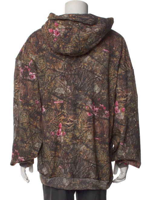 Sp5der Graphic Print Crew Neck Hoodie