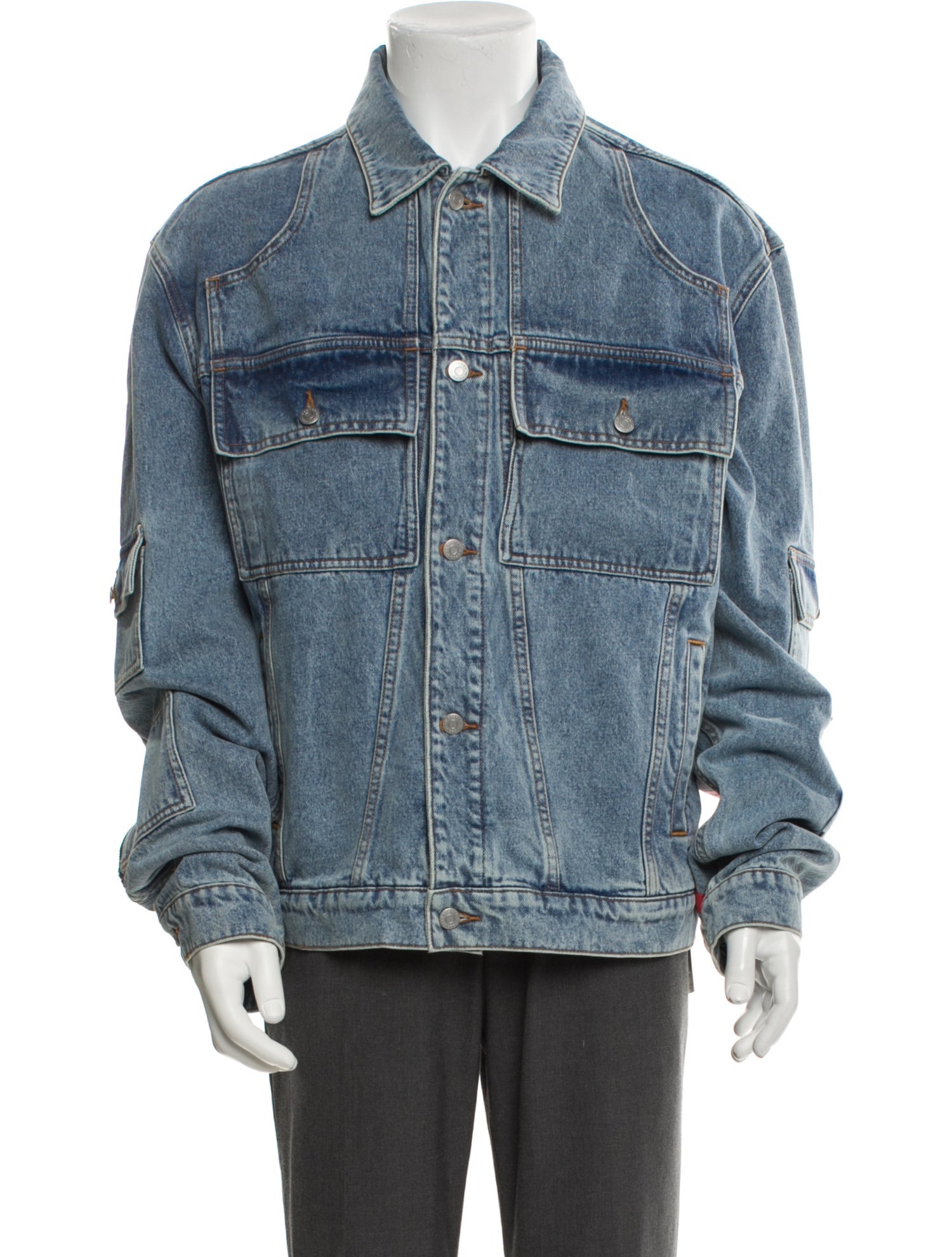 Sp5der Denim Jacket
