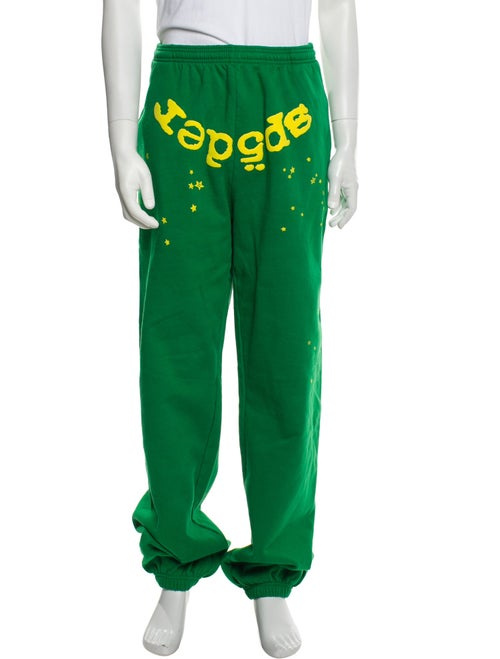 Sp5der Graphic Print Joggers