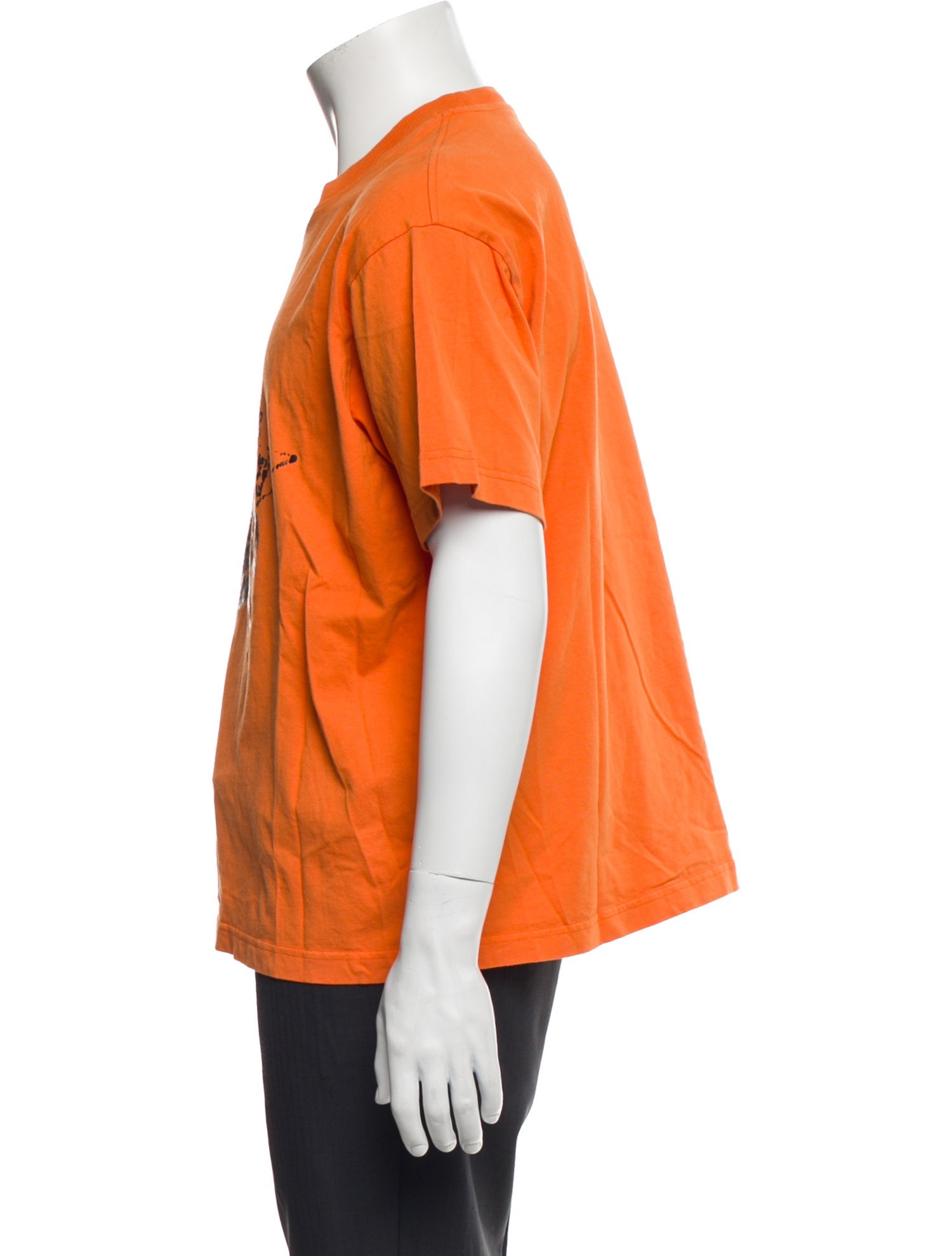 Sp5der Graphic Print Crew Neck T-Shirt