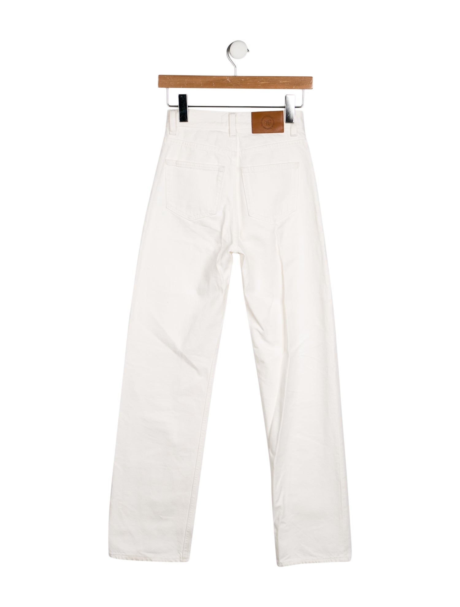 Sporty & Rich High-Rise Straight Leg Jeans
