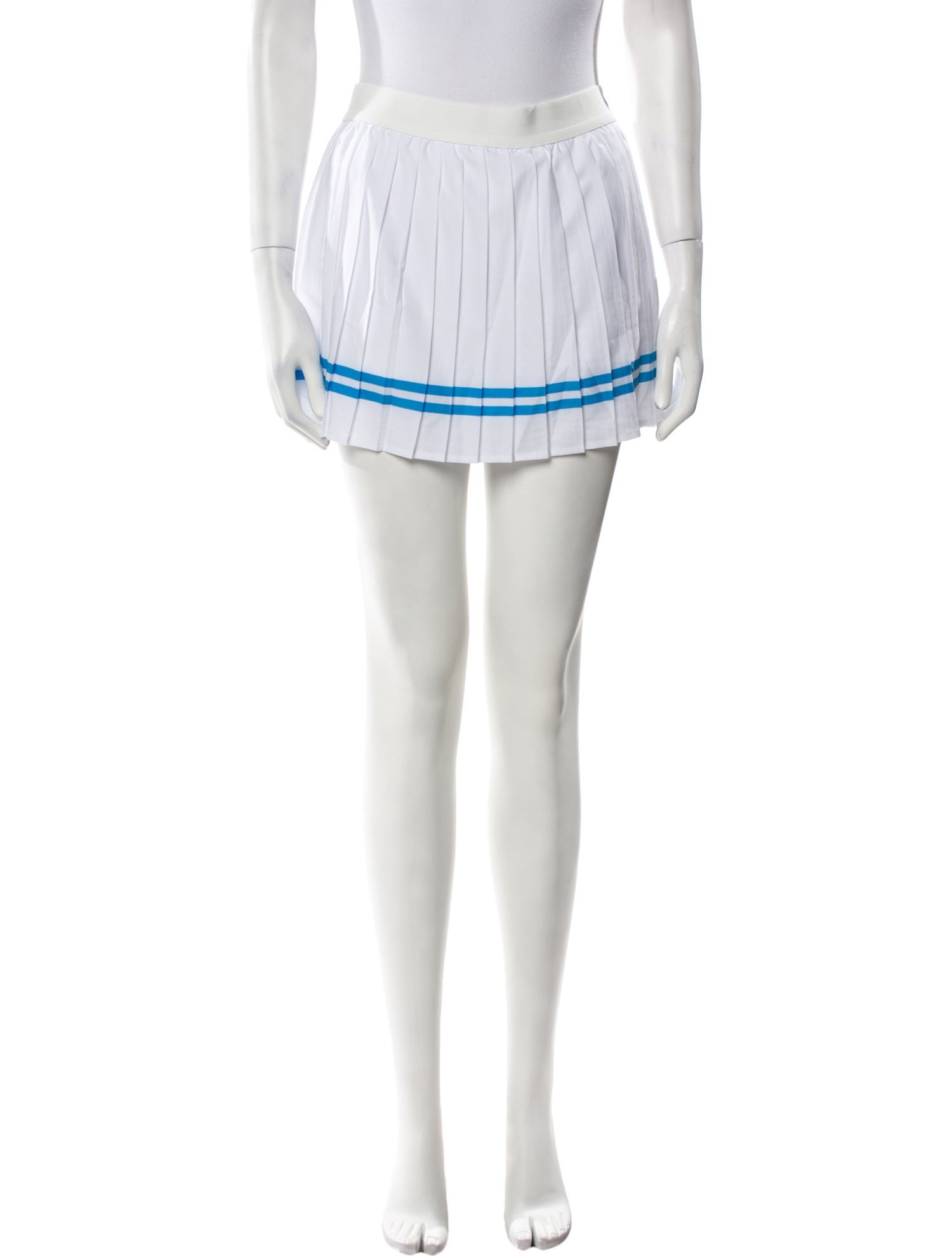 Sporty & Rich Striped Mini Skirt