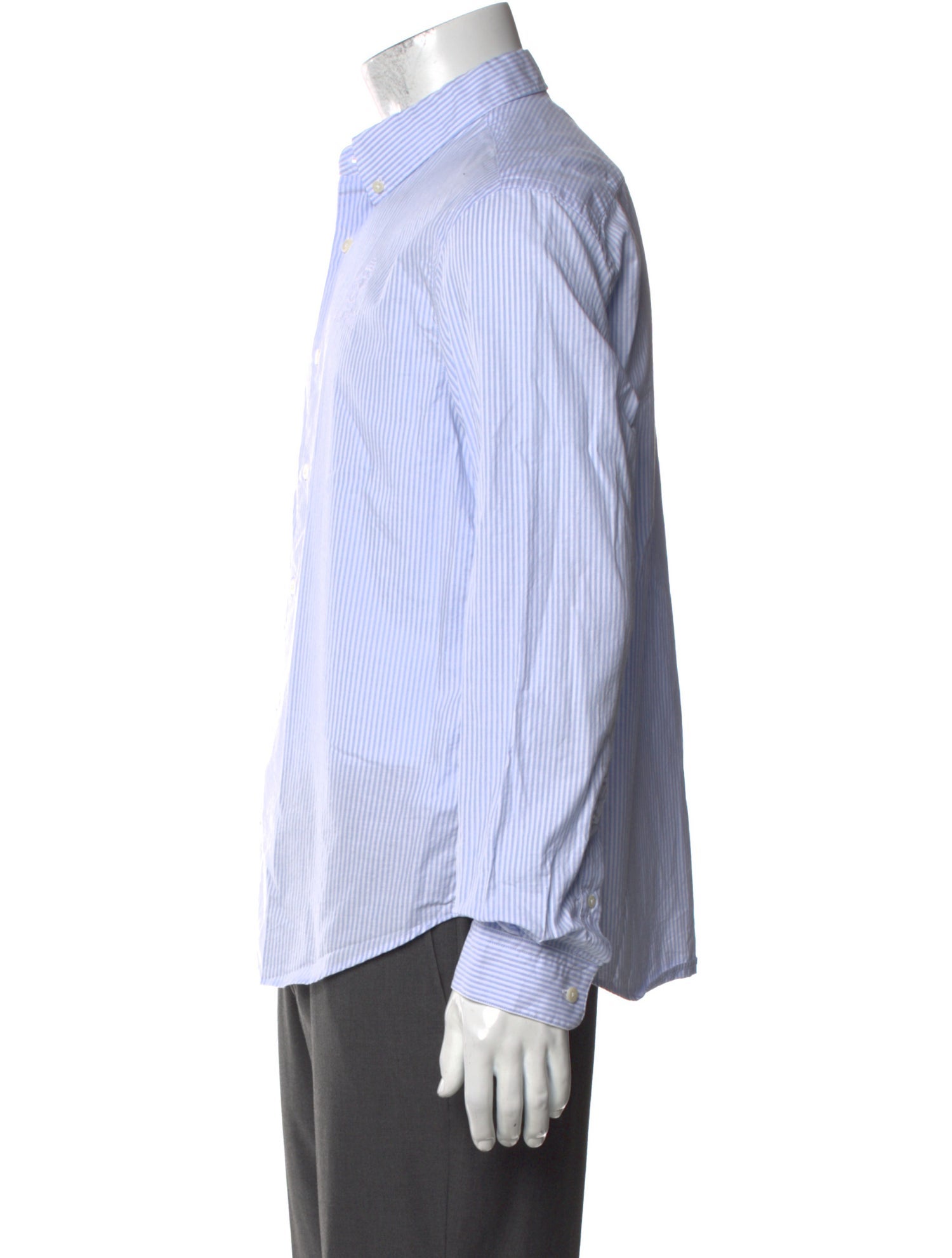 Sporty & Rich Striped Long Sleeve Shirt
