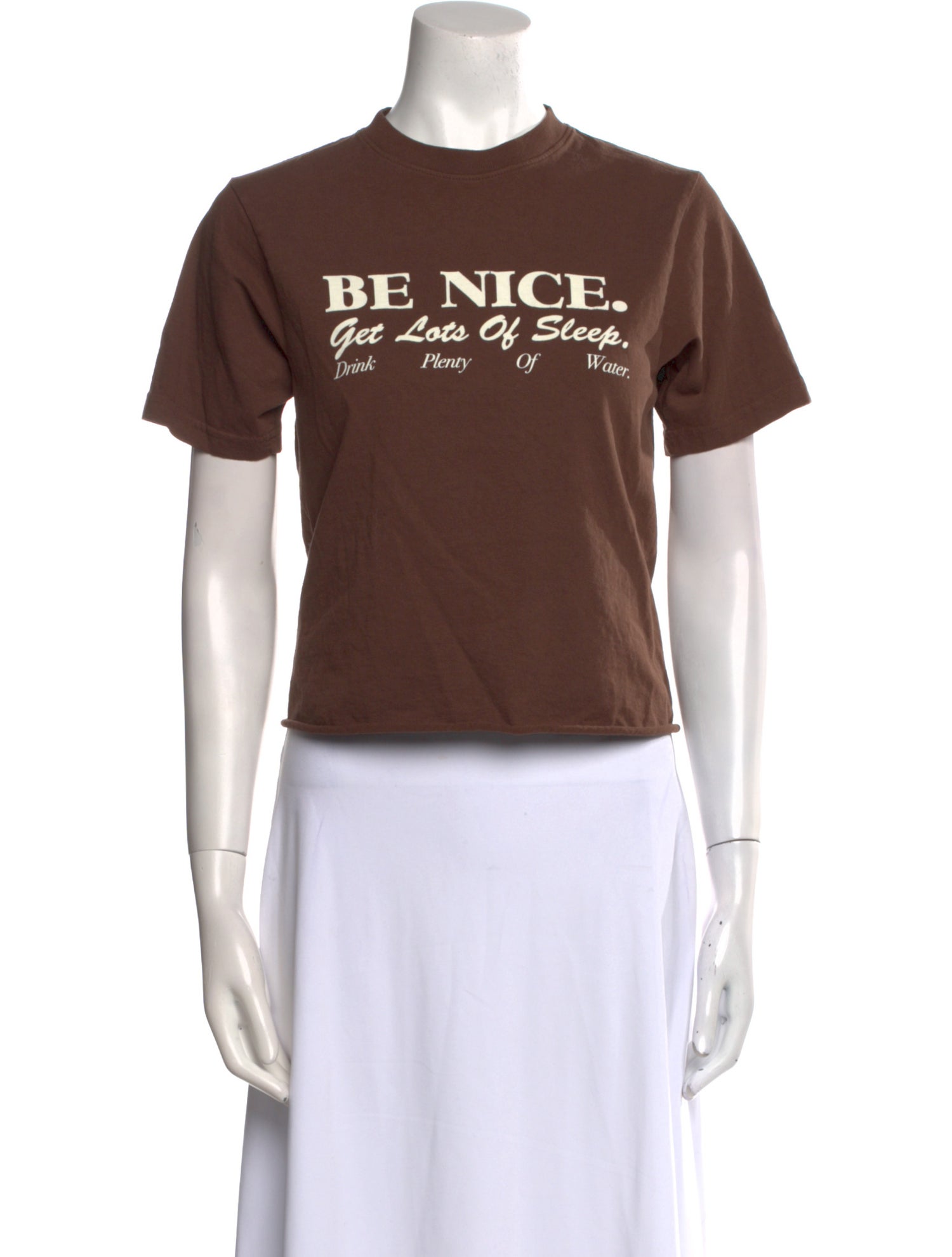 Sporty & Rich Graphic Print Crew Neck T-Shirt