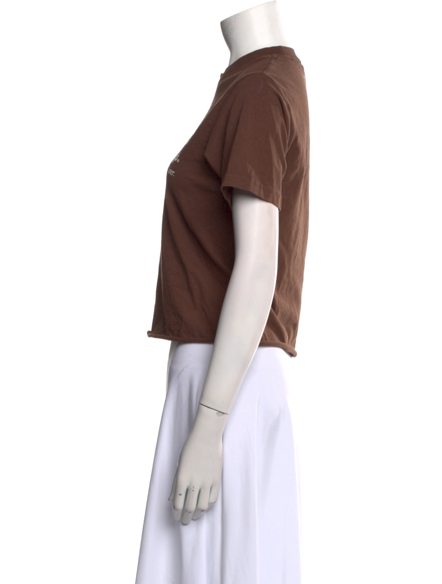 Sporty & Rich Graphic Print Crew Neck T-Shirt