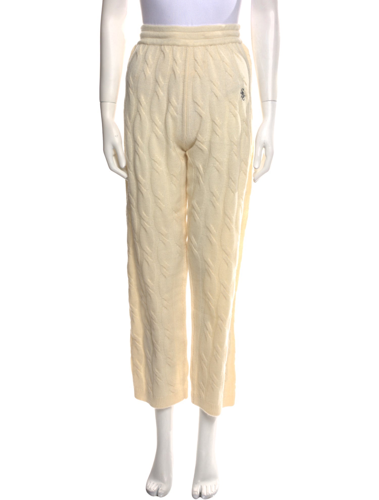Sporty & Rich Cashmere Straight Leg Pants w/ Tags