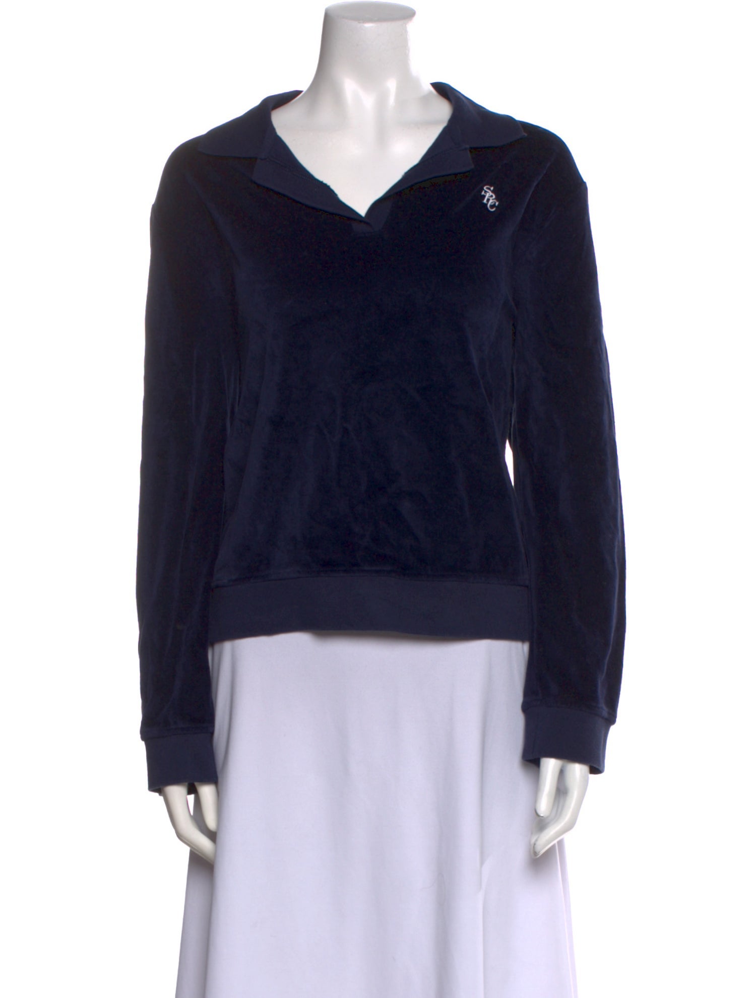 Sporty & Rich Long Sleeve Sweatshirt