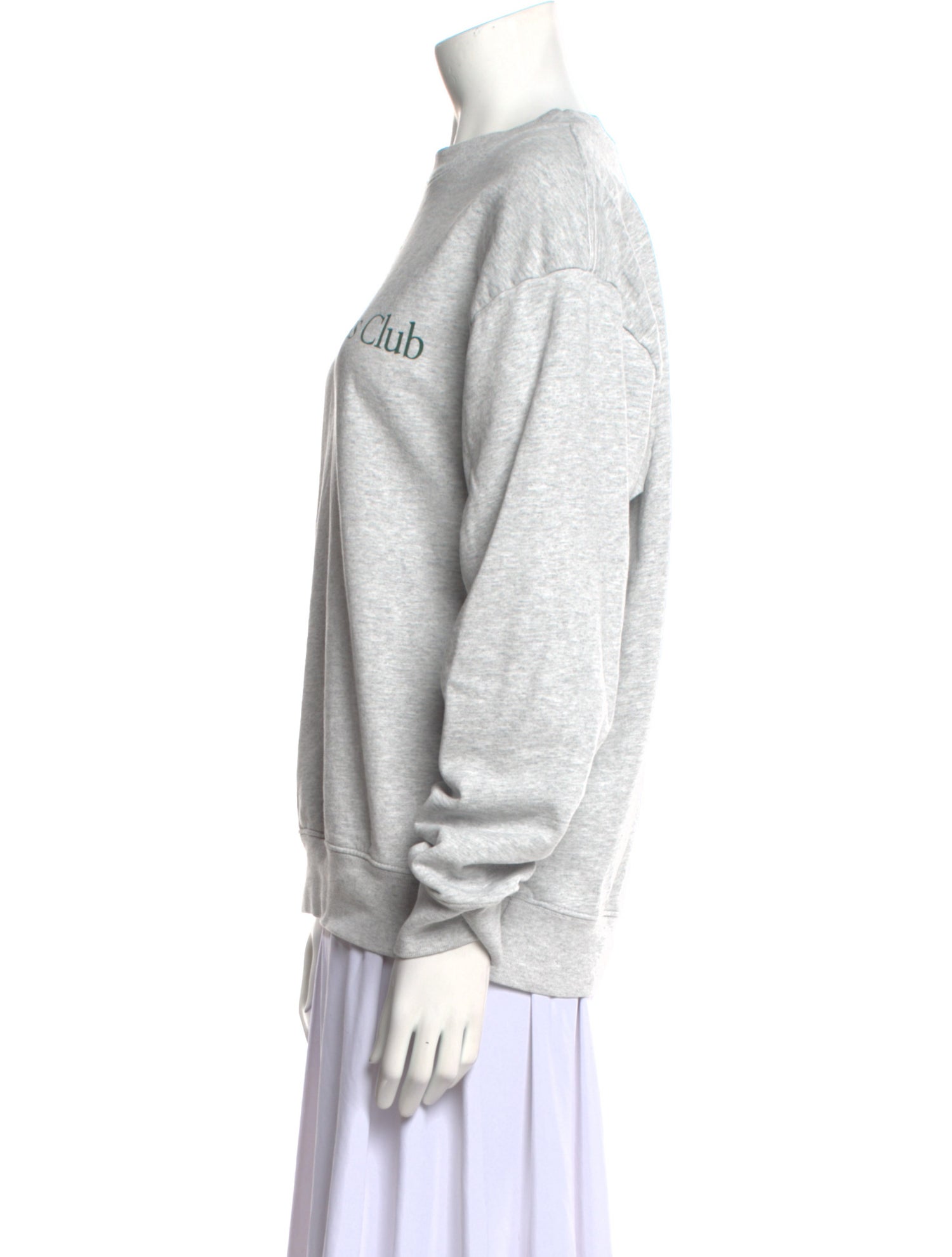 Sporty & Rich Graphic Print Crew Neck Sweatshirt