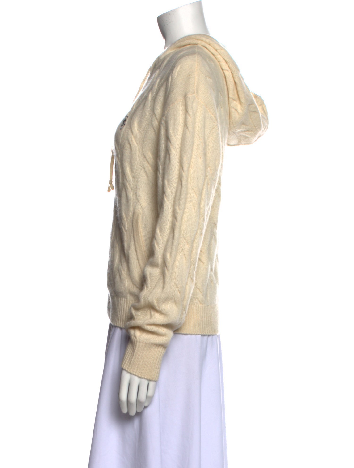 Sporty & Rich Cashmere Crew Neck Sweater