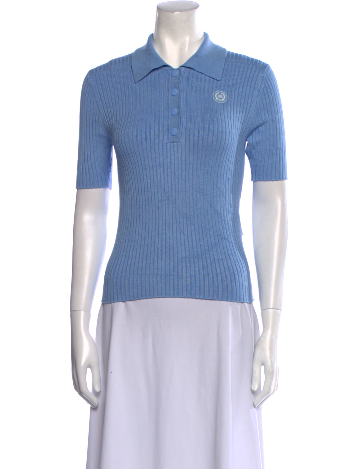 Sporty & Rich Short Sleeve Polo