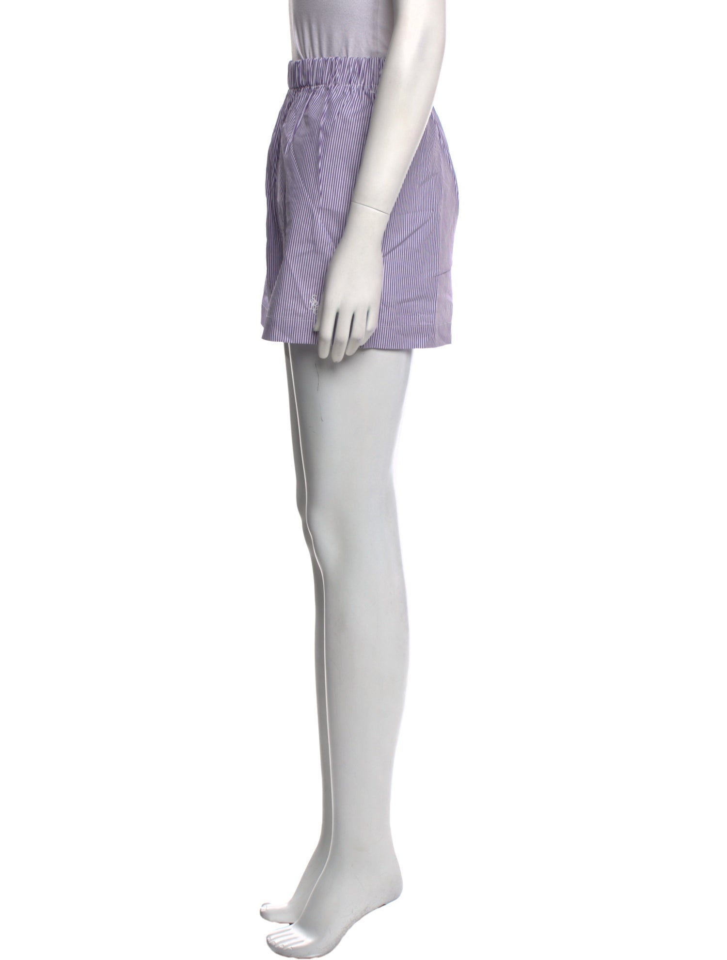 Sporty & Rich Striped Mini Shorts w/ Tags