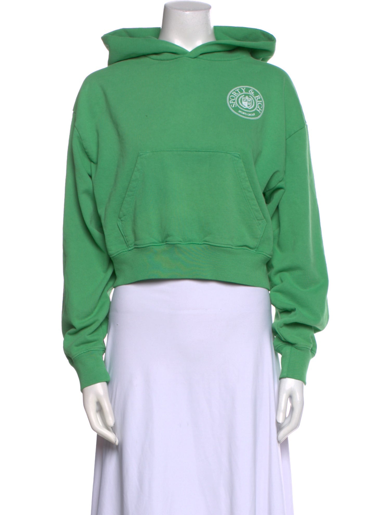 Sporty & Rich Crew Neck Long Sleeve Sweatshirt w/ Tags