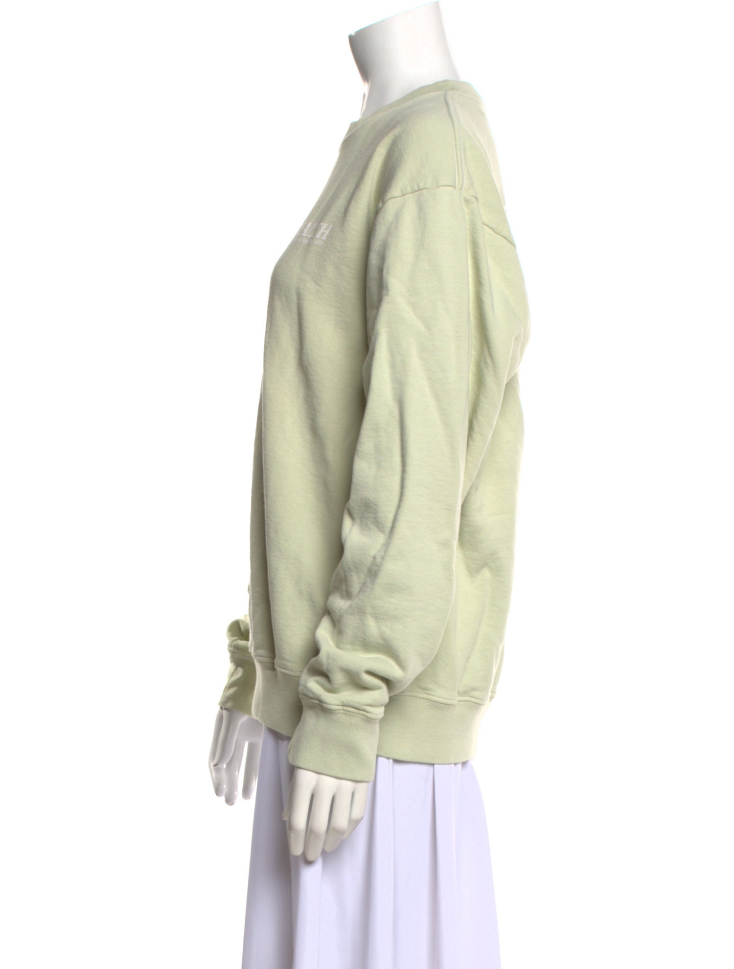 Sporty & Rich Crew Neck Long Sleeve Sweatshirt