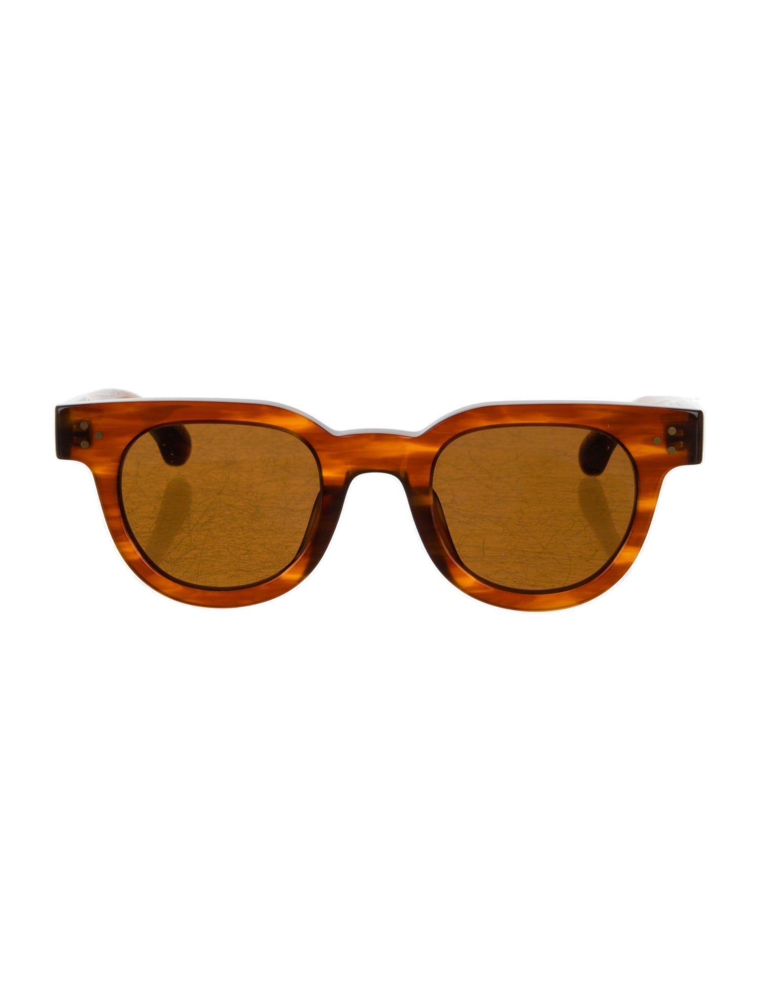 Sporty & Rich Wayfarer Tinted Sunglasses